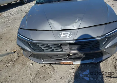 2025 Hyundai Elantra Sel Sport from USA, damaged, VIN KMHLM4DG4SU986933